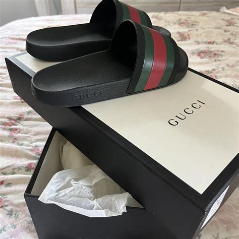 gucci slides size 5|the real Gucci slides.